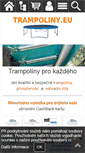 Mobile Screenshot of pro-trampoline.eu