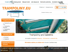 Tablet Screenshot of pro-trampoline.eu